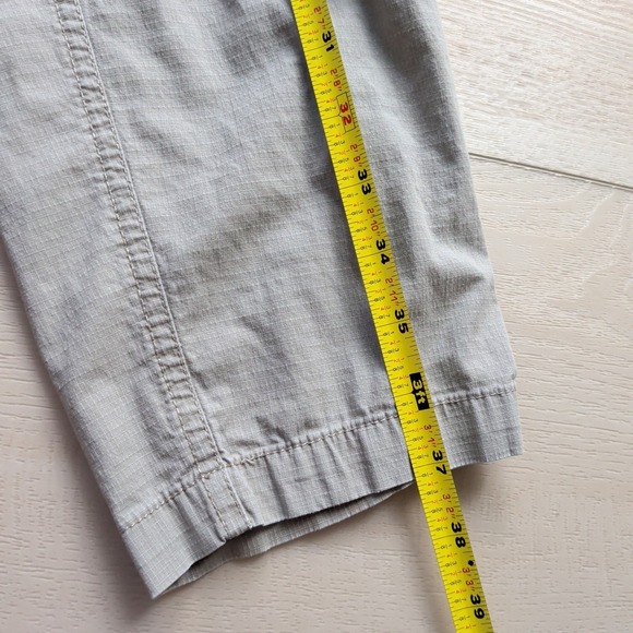 Vuori Climber Pants Mens S Beige Hiking Ripstop Outdoor Stretch Zip Pockets V412 - Picture 9 of 11